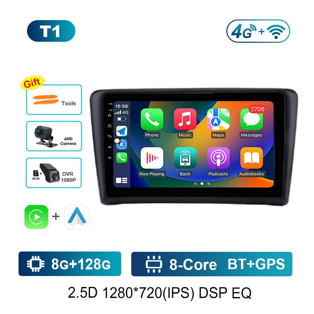 GPS Navigation Android OS 9 Inch for Skoda Rapid 2012 - 2020 4G Car Radio Multimedia Player WiFi Bluetooth DSP Stereo IPS Screen