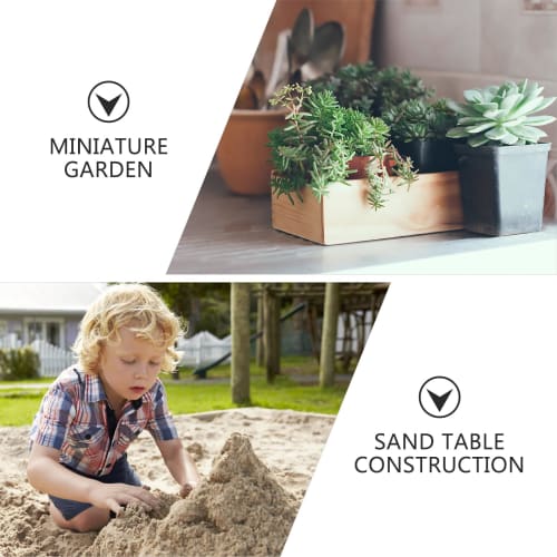 NUOLUX Miniature Brick Model Kit, 1/16 Scale, 50 Pieces, Miniature Brick Blocks, Miniature Camping, Architectural Model Materials, DIY Materials, Real