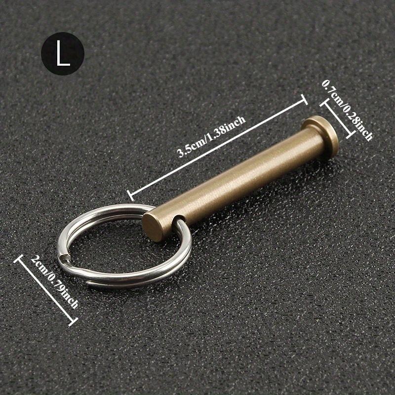 1pcs Vintage DIY Accessories Brass Beads Keychain Accessories Beads Personalised Tools Backpack Charms Car Charms. Green