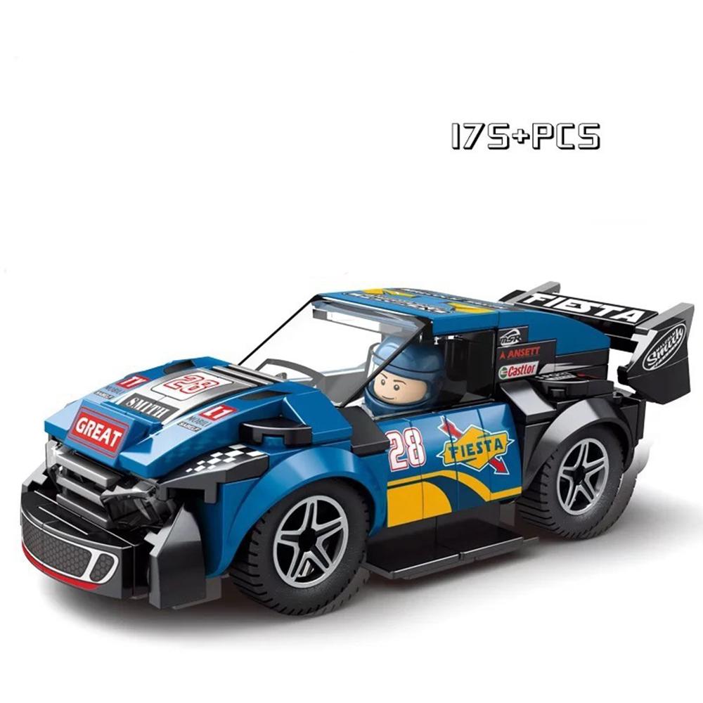 

Гоночный автомобиль, скоростные чемпионы, спортивные строительные блоки, кирпичи, классические раллийные супергонщики F1, отличные игрушки, рождественские подарки для детей