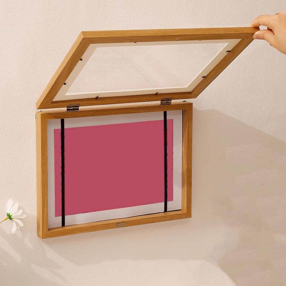 Elastic Straps Flip Art Photo Frame A4/A3 A4 Photo Frame Work Display Frame  Wall Decoration A4