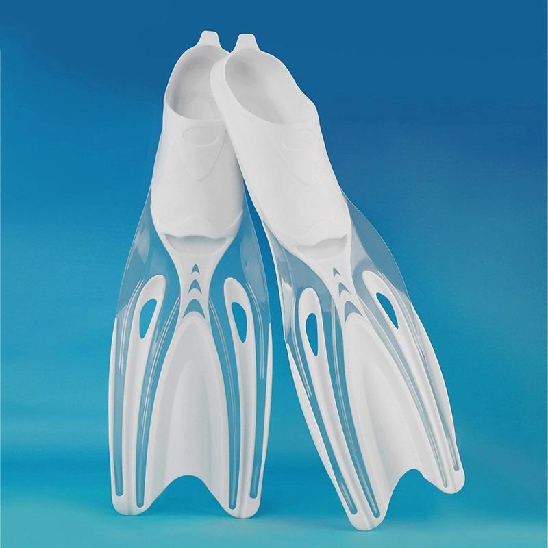 TPR Swimming Diving Fins Rubber Free Snorkeling Fins Lightweight Adjustable Foot Fins For Water Sports And Swimming Activities