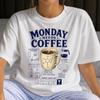 Funny Monday Needs Coffee Shirt - Retro Drinks & Brewing Gift - Sarcastic Monday Needs Coffee Clothing