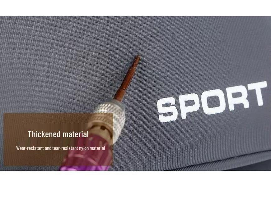 Unisex Waterproof Fanny Pack: Large Capacity, Wear-Resistant Cell Phone and Wallet Waist Bag for Outdoor Sports