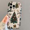 Pouzdro na iPhone s vánočním stromkem pro Apple 17, 16 Pro Max, 15 Pro, 14 a 13 - Měkký, kreativní design
