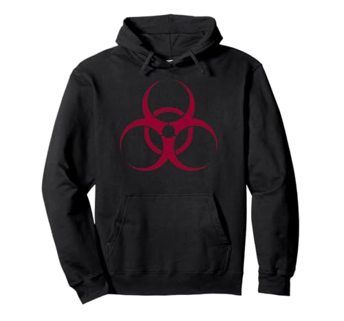 Biohazard Symbol Biological Hazard Warning Sign Hoodie