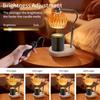 Kerzenwärmer-Tischlampe im Retro-Stil, Aromatherapie-Lampe mit Timer und Dimmer, höhenverstellbar für Duftkerzen