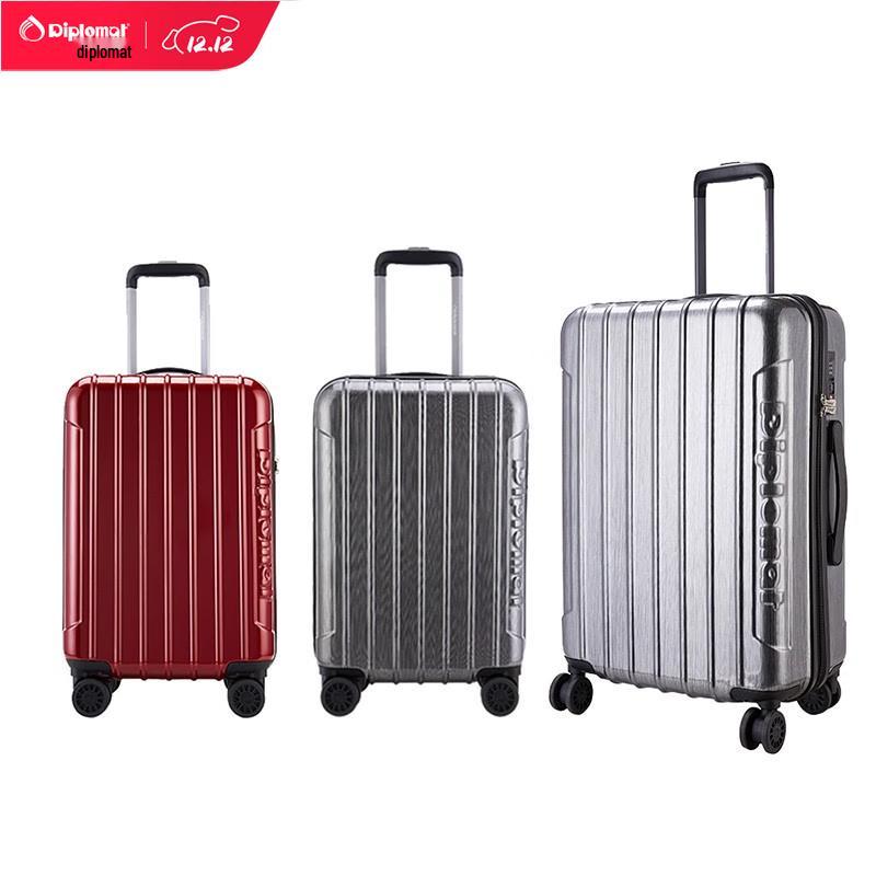 Diplomat HM-6283 Hard-shell Spinner Luggage 24 inches