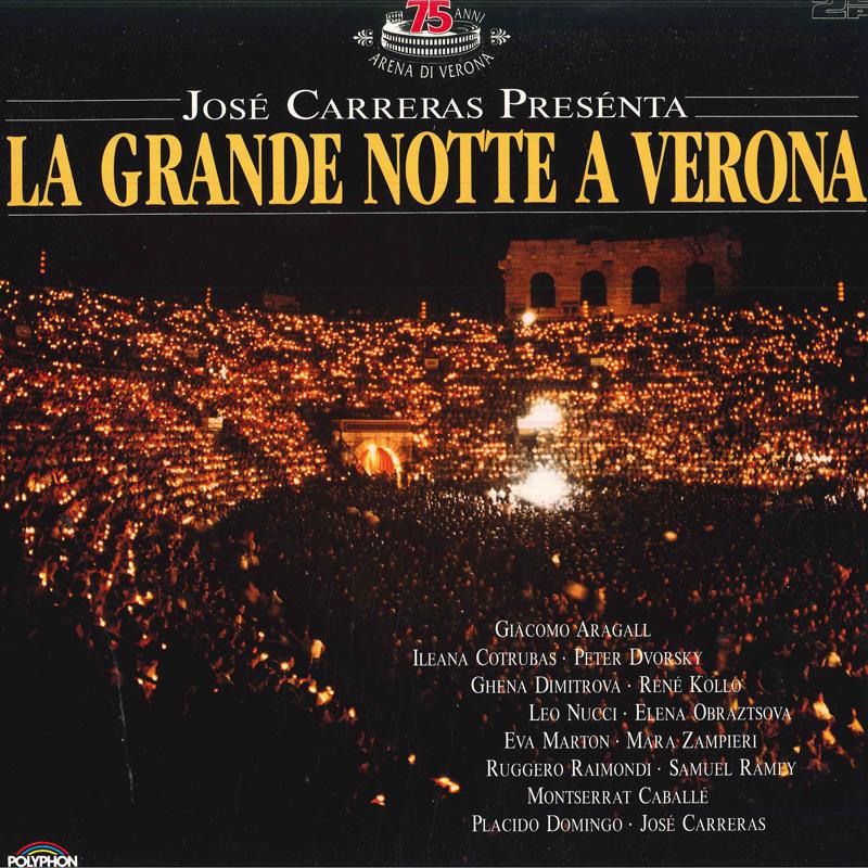 

LP Record GIACOMO ARAGALL,ILEANA COTRUBAS,PET - Jose Carreras Presenta La Grande No 836448191 POLYPHON Germany Classical Used