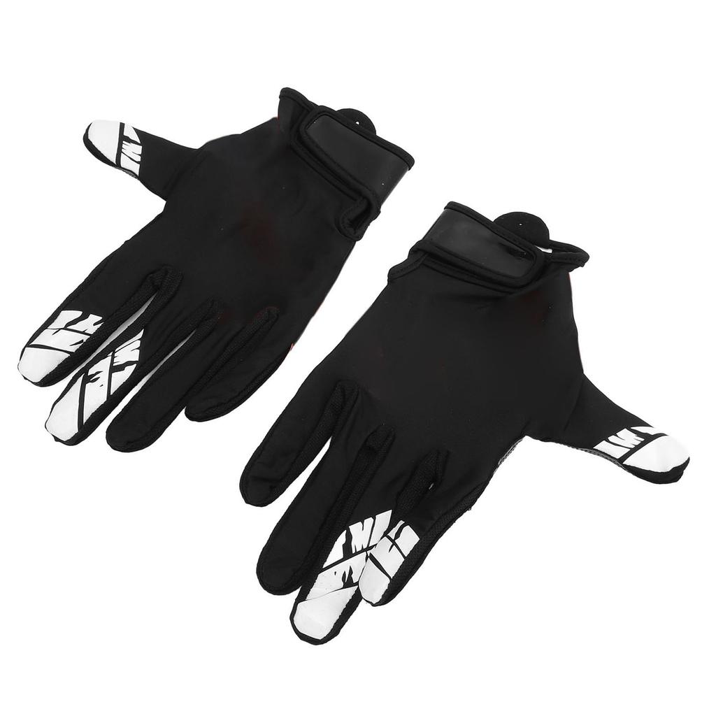 Baseballové rukavice, protiskluzové silikonové, strečové, prodyšné, americké fotbalové rukavice pro sport, velikost XL