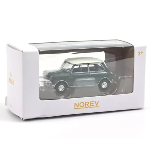 Norev 1/54 Mini Cooper S 1964 Green with White Roof NOREV MINI COOPER Diecast Car