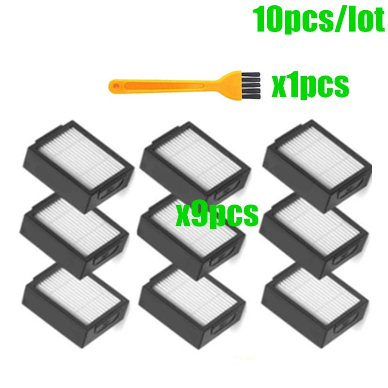 Hepa Filter+Side Brush+Brush Roll+dust bags Replacement for iRobot Roomba i7 E5 E6 I Series Robot Vacuum Cleaner Spare Parts