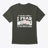 Poker Lover Thing Fear Is The River Card T-Shirt Made In the USA Size S To 5XL