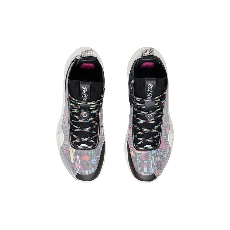 Li Ning CJ 1 CJ 1 Textile, Synthetic Leather, TPU Slip Resistant, Abrasion Resistant, Lightweight Mid top ABAR019-22