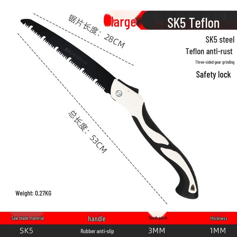 Lixin SK5 Teflon Folding Saw (3-Pack)