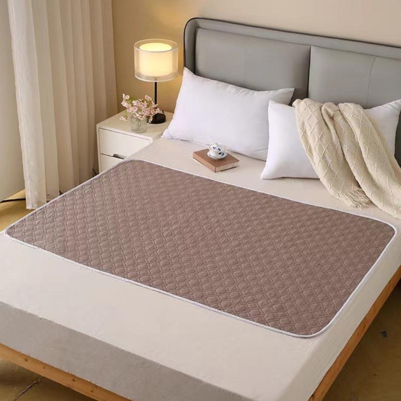 Ecological Cotton Incontinence Pad for Elderly Adults Bedwetting Prevention Backing Reusable Household Bedding Accessory
