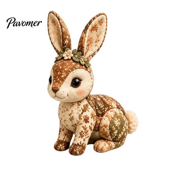 Handmade Animal Craft Woodland Patchwork Kit, Forest DIY Sewing Set, Set Friends, Beginner-friendly Kit for Adults Teens