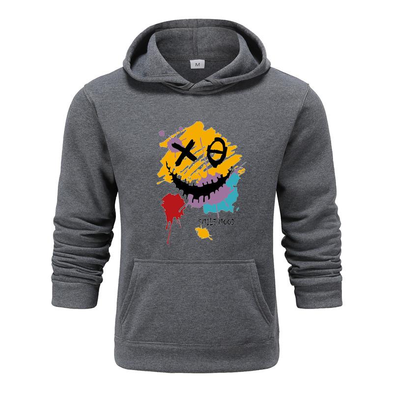 Podzim a zima Nové personalizované tištěné oblečení Muži a ženy Milovníci mikiny Pulovr Jogging Sportovní Mikina