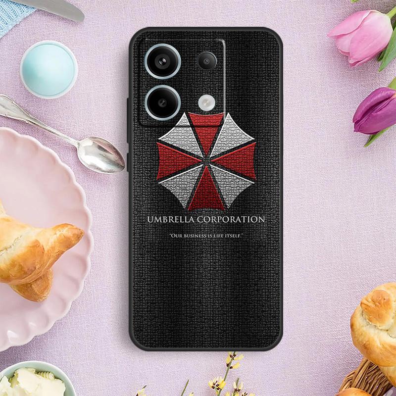 Umbrella Corporation Case For Xiaomi Redmi Note 14 9 10 11 12 13 Pro 12S Cover For Redmi 15 15C 13C 12C 10C 14C