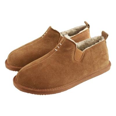Mens David Suede Hard Sole Slipper Boots