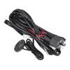 DC12V High Low Beam Wiring Harness Kit 40A 16AWG Core Cable Double Color Wire Harness for LED Light Bar LED Pod Fog Driving Light 6.56ft