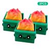 1/3Pcs Dumpster Fire Clickie Fidget Emotional Support Office Desk Decor Ornament 3D Printed Fidgetstoy Stress Relief Sensory Toy