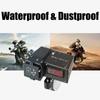 5V 3.6A Quick Charge 3.0 With 25A Fuse 12-24V Dual Ports Motorcycle USB Chargers With Voltmeter Waterproof Cover Splitter