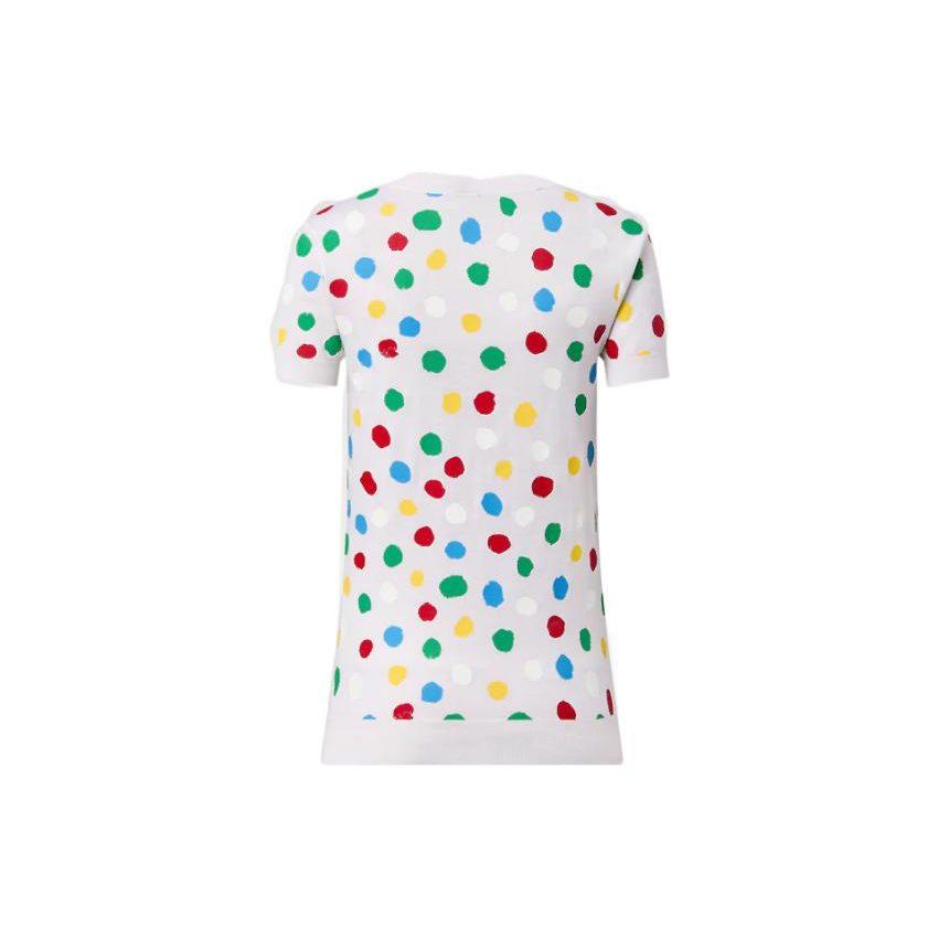 Louis Vuitton X Yayoi Kusama SS23 Cashmere Sweater Women's White 1AB886