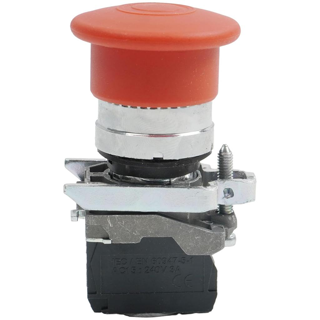 FridayParts E-Stop Switch 4360475 Emergency Stop Switch Compatible for JLG Scissor Lift Boom Lift Replacement