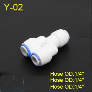 1/4" 3/8" OD Hose Tube 1/4" 1/2" 3/4" 1/8" Plastic Pipe Quick Connectors RO Water Connector Fittings Reverse Osmosis System