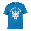Brave Old Man Viking Trident Graphic Solid Washed Vintage Tee Distressed Loose