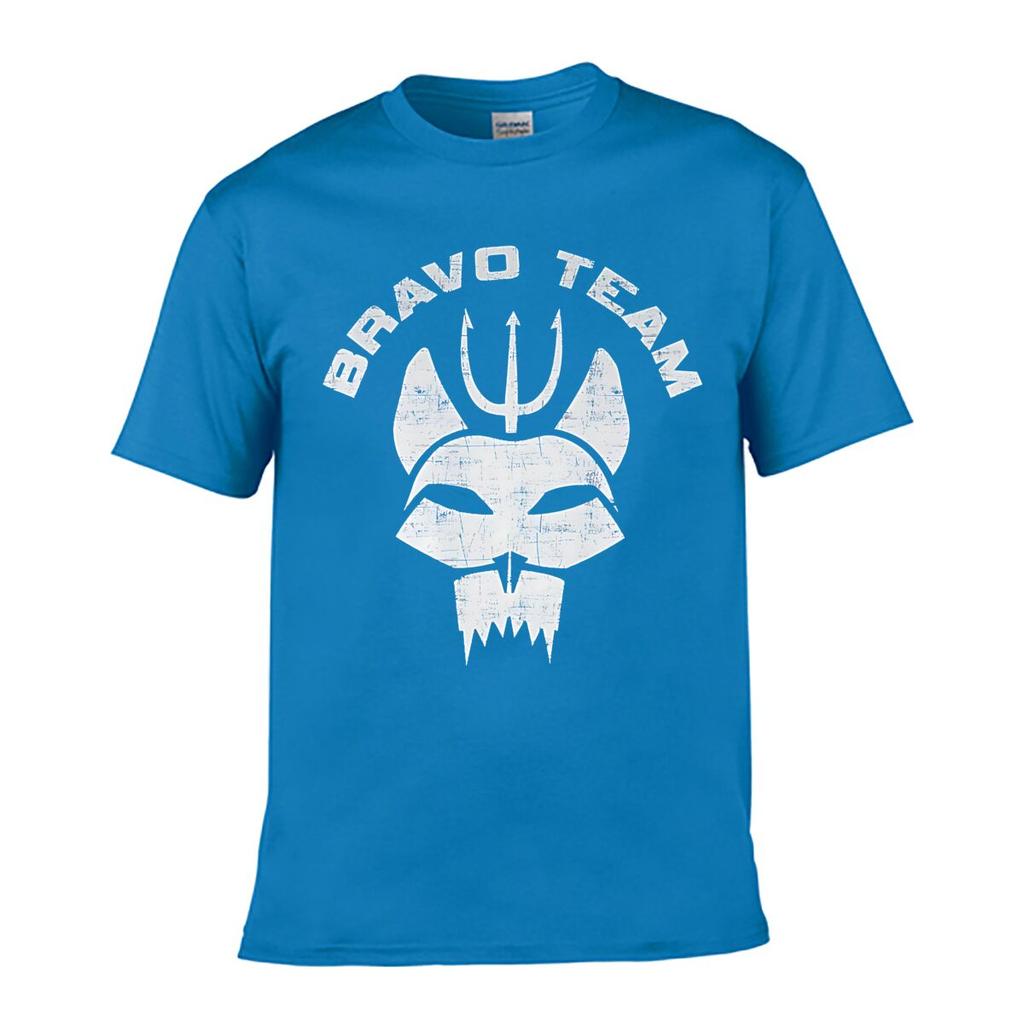 Brave Old Man Viking Trident Graphic Solid Washed Vintage Tee Distressed Loose