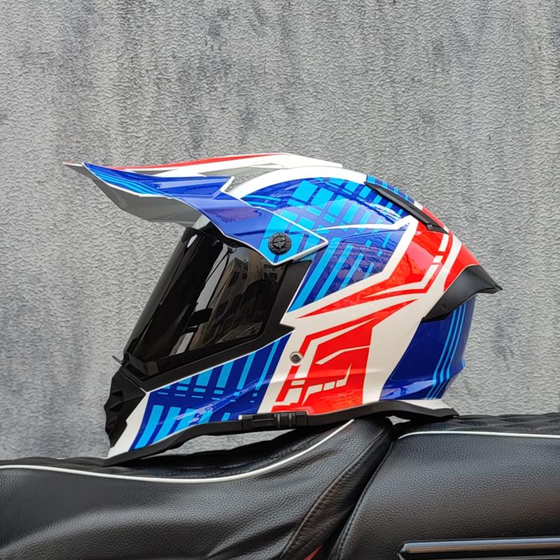 Casca Motocicletă ATV Dirt Bike Downhill Cross Capacete Da Motocicleta Cascos Motocross Off Road Cască Cu vizieră