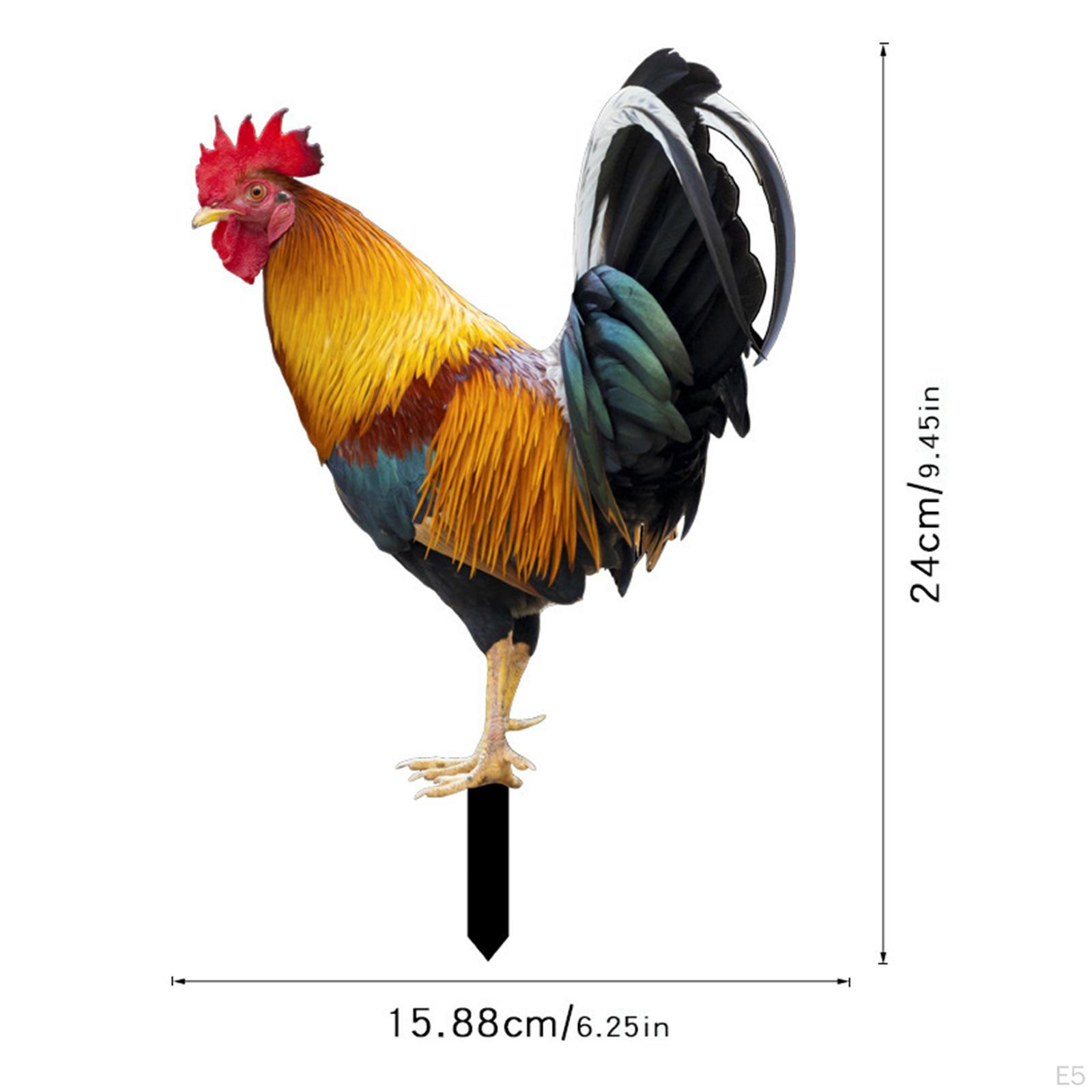 Колья статуи куриного животного — фото 6
