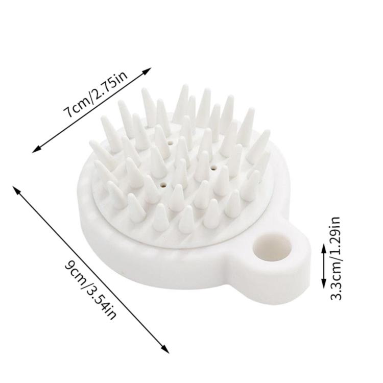 Head Massage Brush Plastic Washing Hair Body Scalp Massager Hairbrush Pocket Travel Home Hotel Bathroom Short Tool