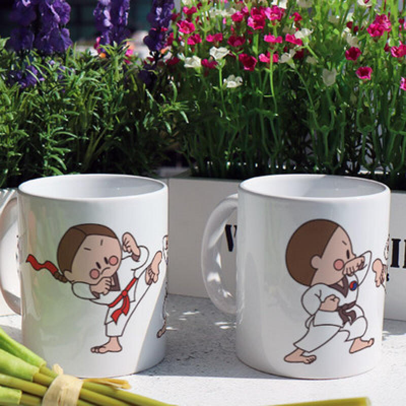 tf517-Design Mug 2p-Taekwondo Kick