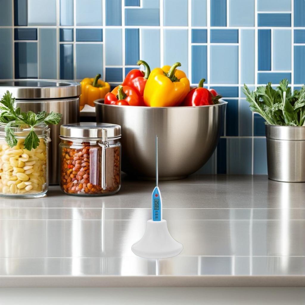 10Pcs Silicone Thermometer Probe Protective Covers Heat Resistant Waterproof Sleeve for Kitchen Grilling Food Temperature Meter