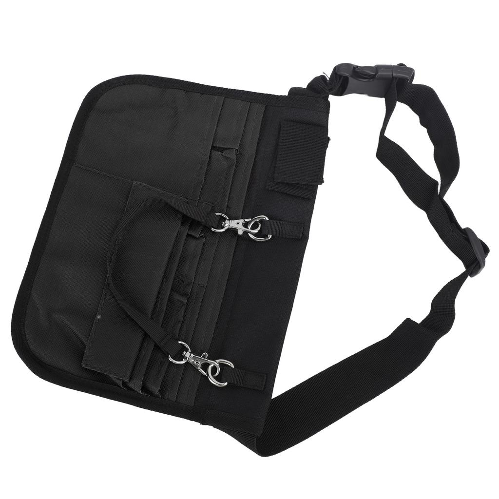 Nurse Fanny Pack Medical Supplies Storage Bag Multi Compartment Nurse Medical Waist Pouch Black