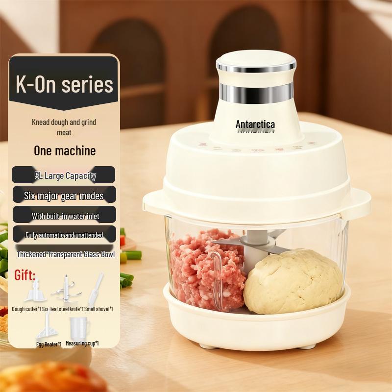 

Nanji Ren 5-in-1 Auto Mixer: Dough, Baby Food, Meat Grinder & Smart Cooker