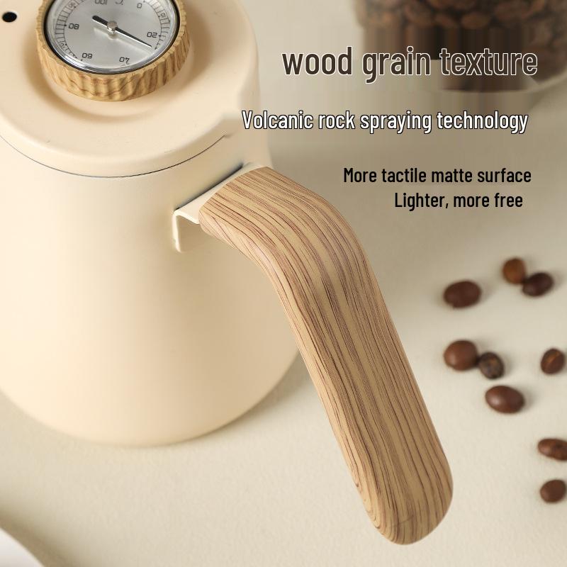 Gooseneck Drip Coffee Pour Over Kettle, 600ML Hanging Ear for Home Brewing