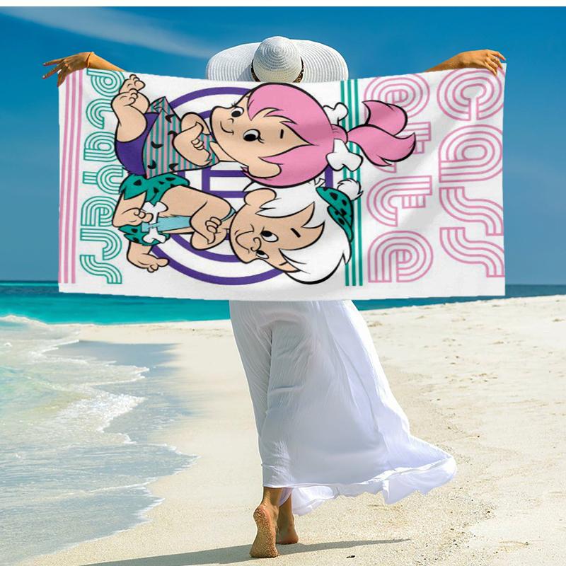 The Croods Players Adventure Beach Towel, Super Soft Microfiber, Gift for Her/Him, Birthday, for Pool, Beach, Travel, Home Decor Fan gifts