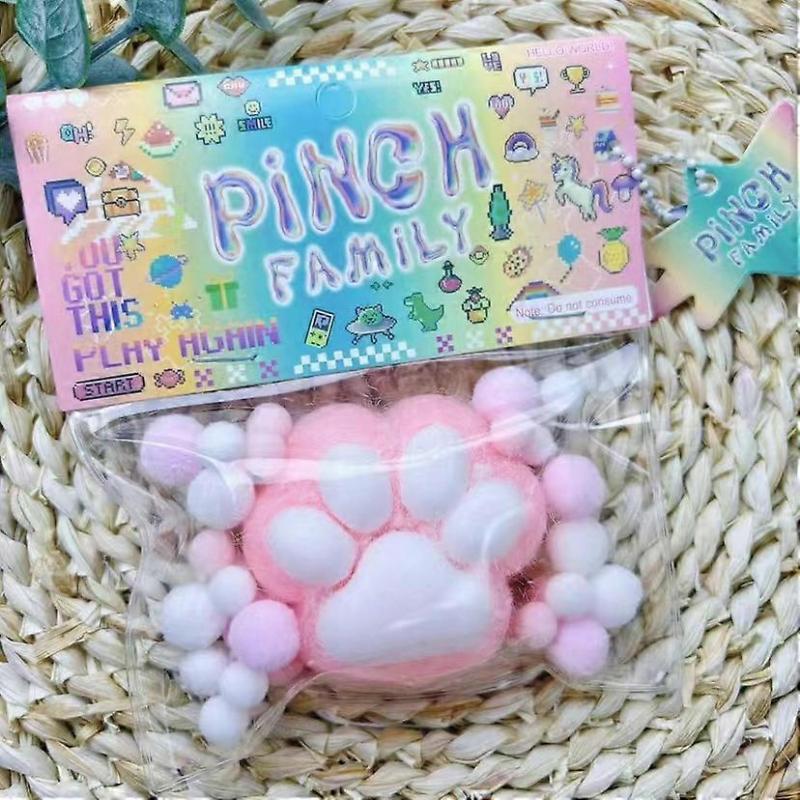Mochi Taba Squishy Hračka Fidget Kočičí Tlapka