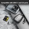 Lexar Card Reader Original Micro USB 3.2 Type C To SD Micro SD TF Adapter Accessories OTG Cardreader Smart Memory SD Card Reader Dual-Slot Reader