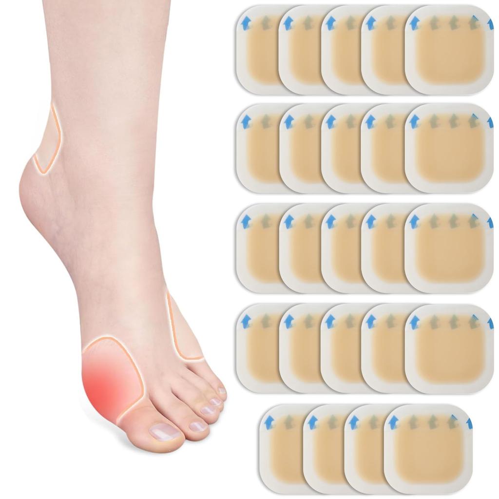 Honnydend Anti-shoe Tape, 24 Pieces, Foot Protection Pad, Protective Soft