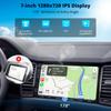 ATOTOLIFE 2DIN Car Navigation System with Android Android Auto CarPlay USB EQ Mirror Video Voice Control All-in-One 7-inch Navigation, & Wireless,