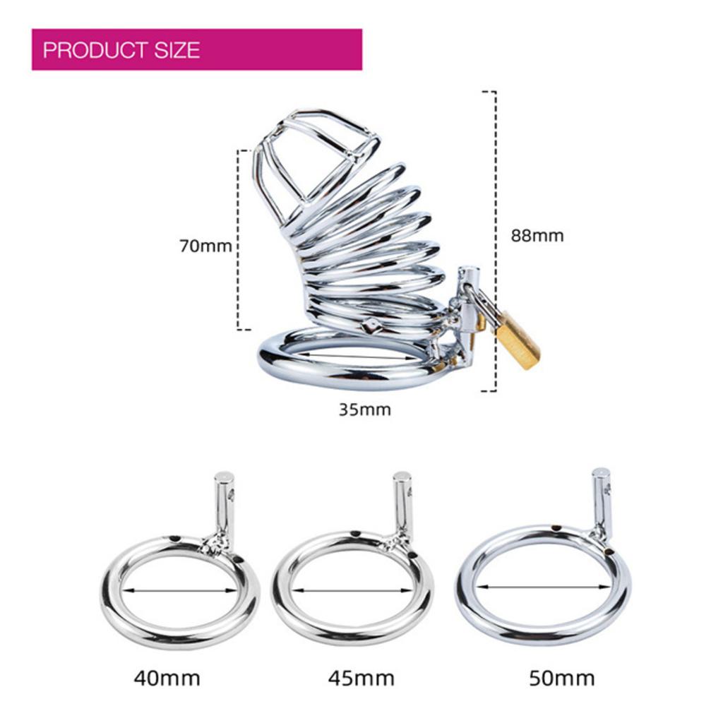 Male Chastity Devices Cock Cage Removable Base Ring Adult Sex Toy for Men Penis Exercise Lock Ring  Chastity Device Toys