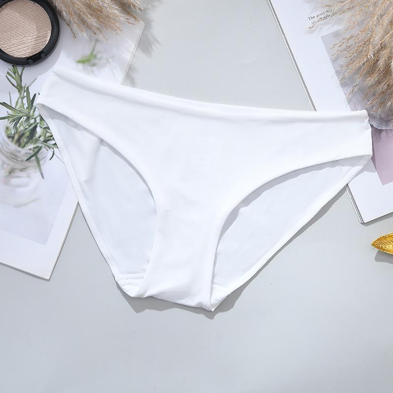 Large size women's underwear pure cotton summer seamless breathable girls' women's mid-waist briefs wholesale women's