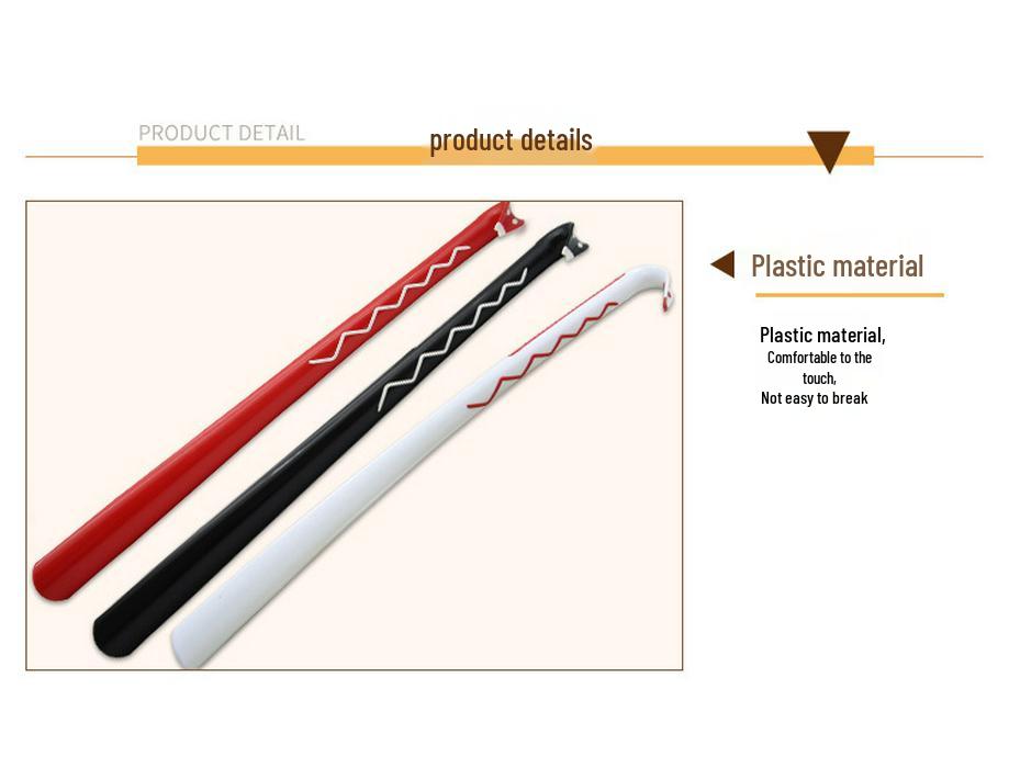 Luxury Long-Handled Shoehorn for Easy Footwear Access