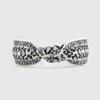 LALA Ethnic Imported Lace Hairband L-Z Black