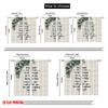 2pcs 2D flat printing Drapes Fear Not I Am With You Polyester Without Electricity 0 Use for Holiday Parties Home Decor & Studio